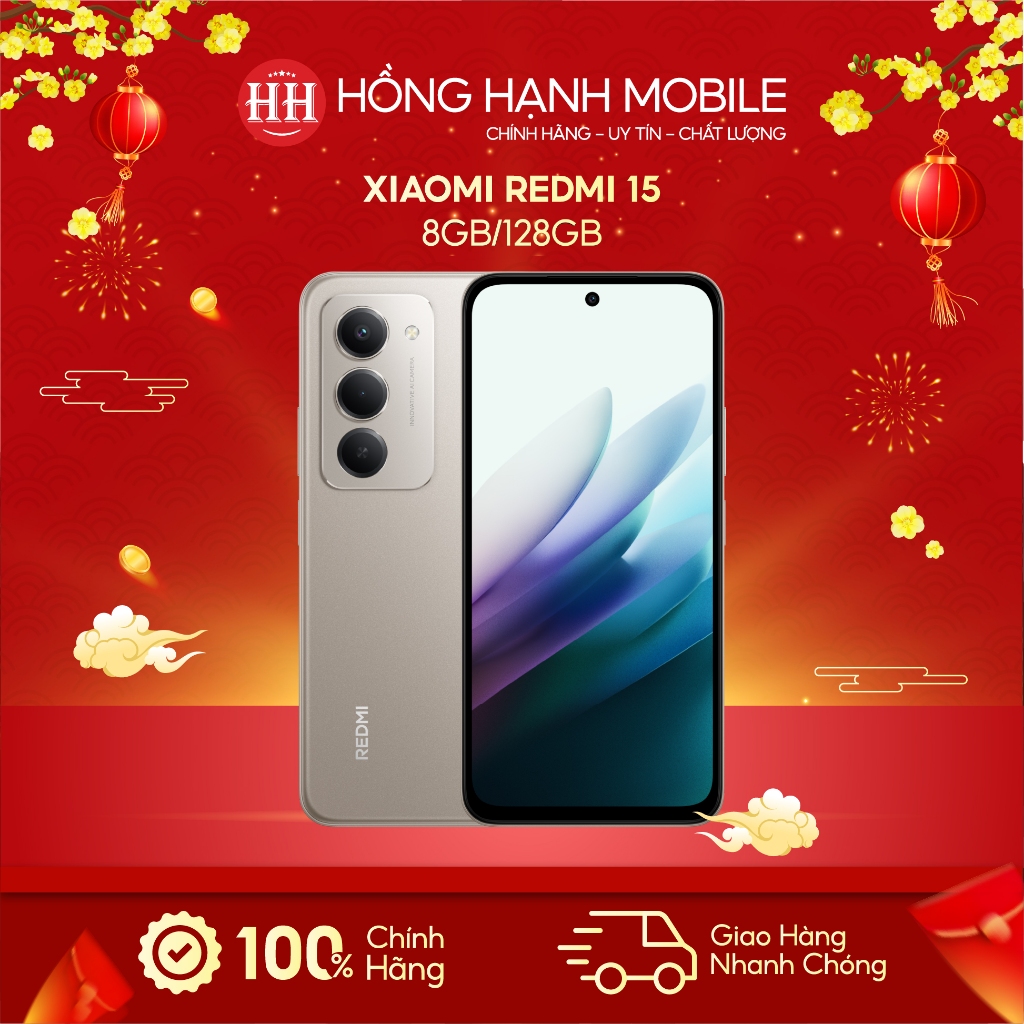 Điện Thoại Xiaomi Redmi 15 8GB/128GB - Hàng Chính Hãng | BigBuy360 - bigbuy360.vn