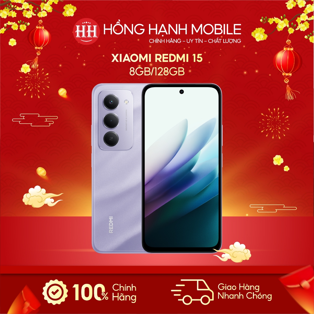 Điện Thoại Xiaomi Redmi 15 8GB/128GB - Hàng Chính Hãng | BigBuy360 - bigbuy360.vn