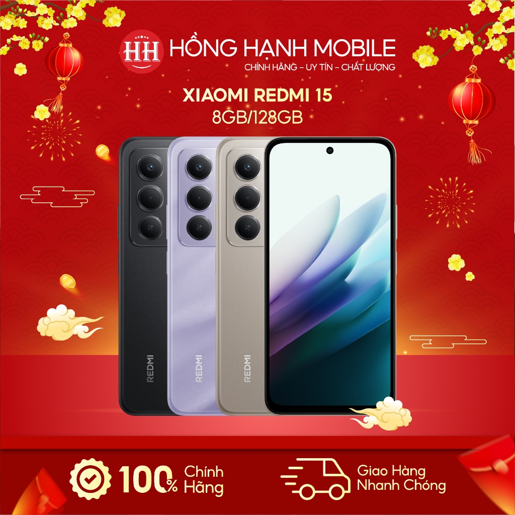 Điện Thoại Xiaomi Redmi 15 8GB/128GB - Hàng Chính Hãng | BigBuy360 - bigbuy360.vn