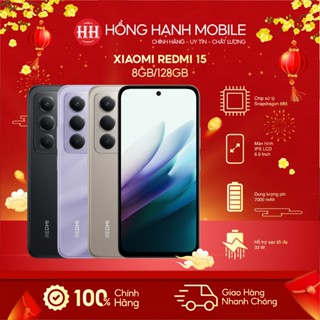 Điện Thoại Xiaomi Redmi 15 8GB/128GB - Hàng Chính Hãng