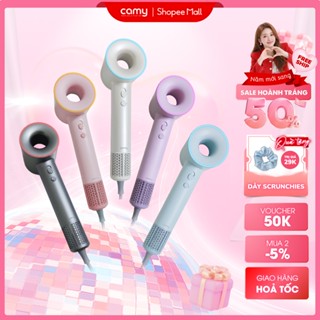  Máy sấy tóc ion âm Camy Cloud Wave 2 chiều nóng lạnh tốc độ cao 1600W bảo vệ tóc bảo hành 12 tháng 