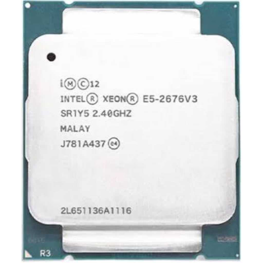 CPU INTEL XEON E5-2676v3 , BẢO HÀNH 12TH
