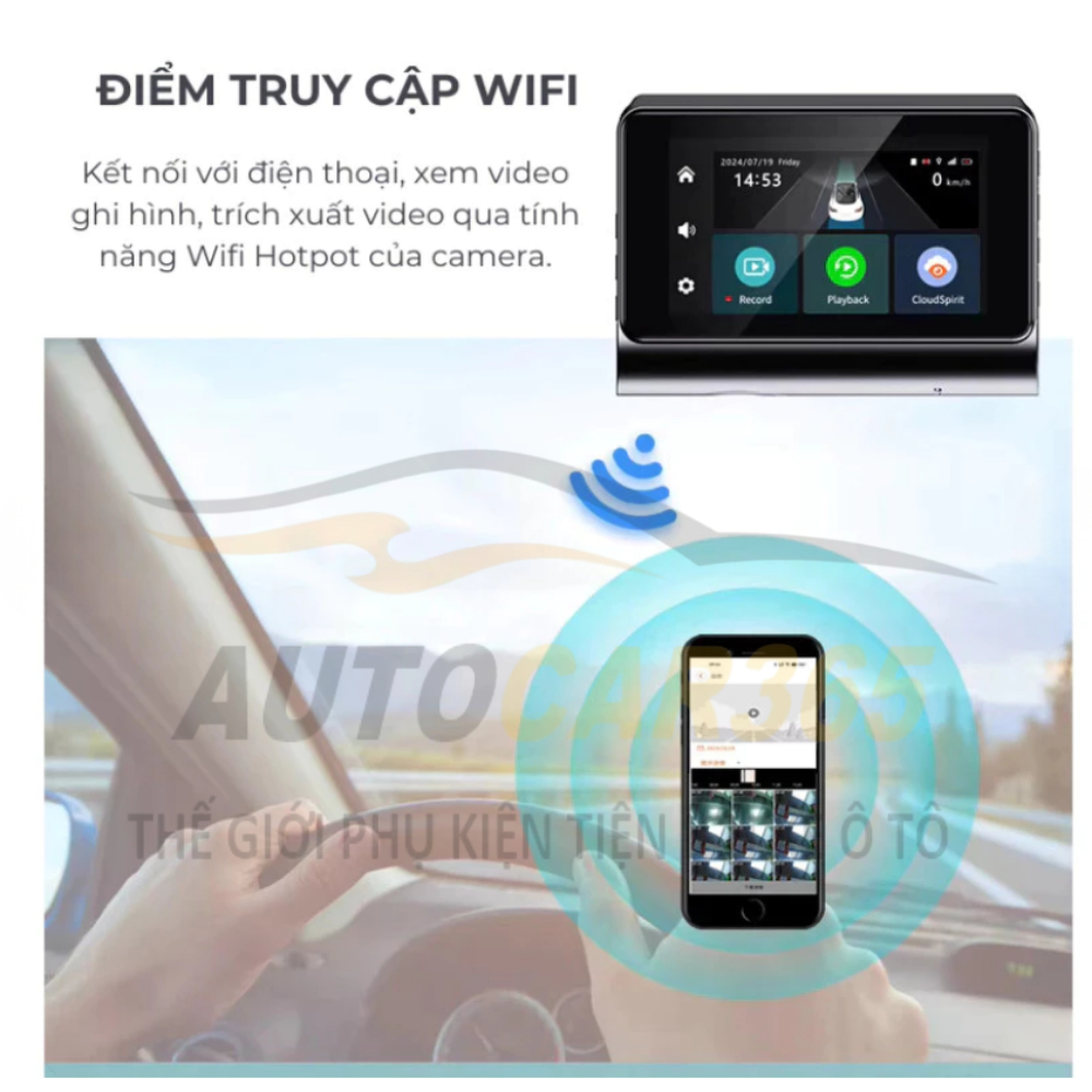Camera Hành Trình Ô Tô 4G/GPS MICAR, Theo Dõi Từ Xa, Ghi Hình 2 Chiều, Định Vị GPS, Đàm Thoại 2 Chiều BH 12 Tháng | BigBuy360 - bigbuy360.vn
