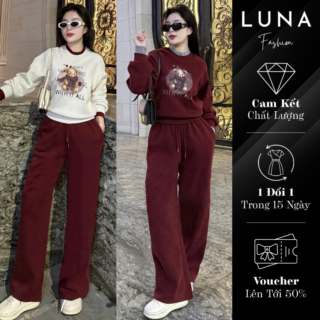 Set Bộ Nỉ Hình Gấu - B95