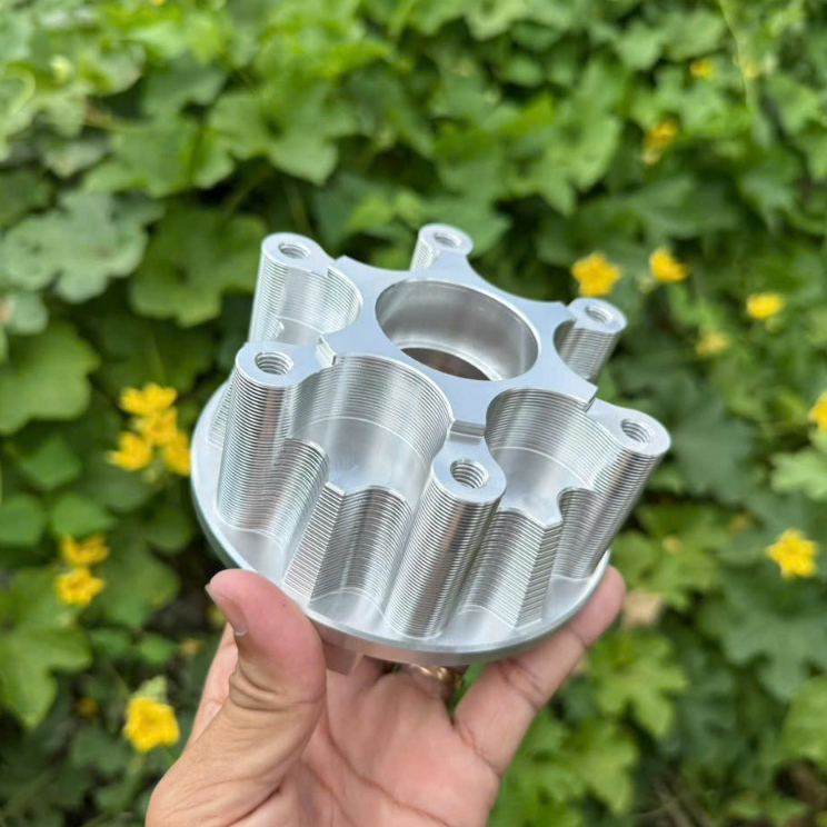Cùi dĩa Exciter 150 nhôm CNC
