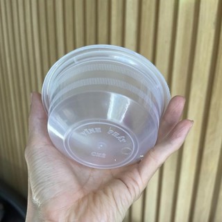 Set 50 chén chè, thố xôi nhựa PP có nắp, Dung tích 250ml, chịu nhiệt tốt