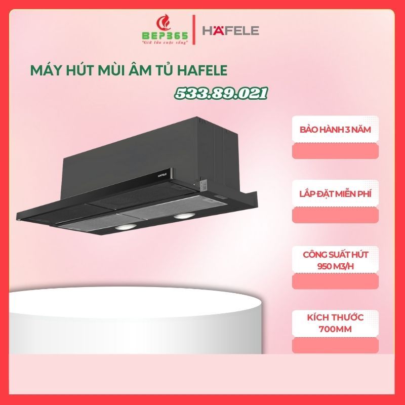 Máy Hút Mùi HH-SG70A Hafele 70cm 533.89.021 – Hút Sạch Mùi – Vận Hành Êm – Tiết Kiệm Điện Năng