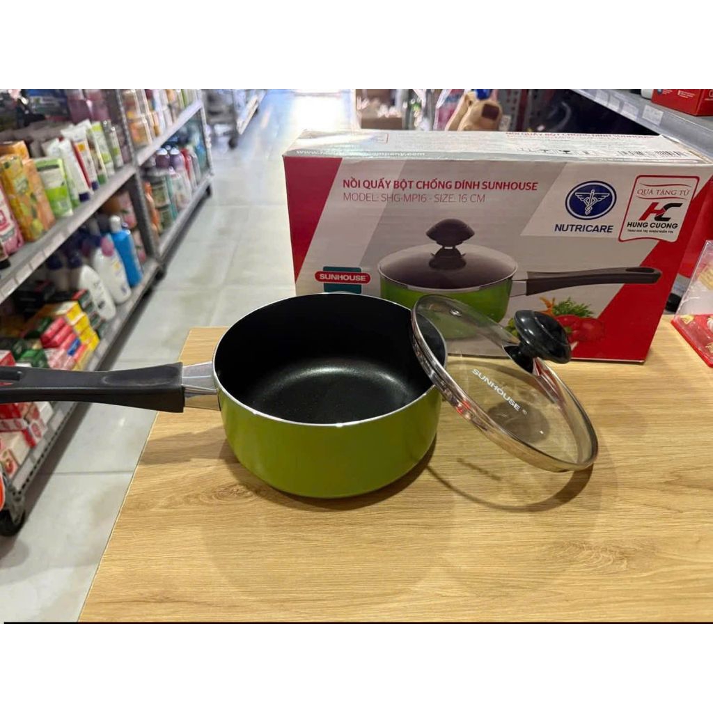 Quánh cao cấp 16cm Sunhuose( ko xài bếp từ)