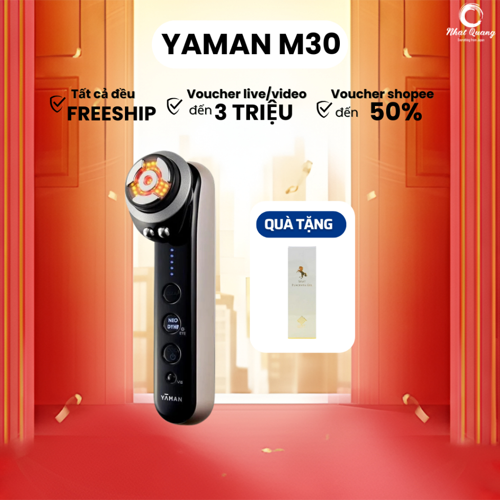 Máy chăm sóc da, nâng cơ trẻ hóa da Yaman Photo PLUS Prestige S M30 nội địa Nhật