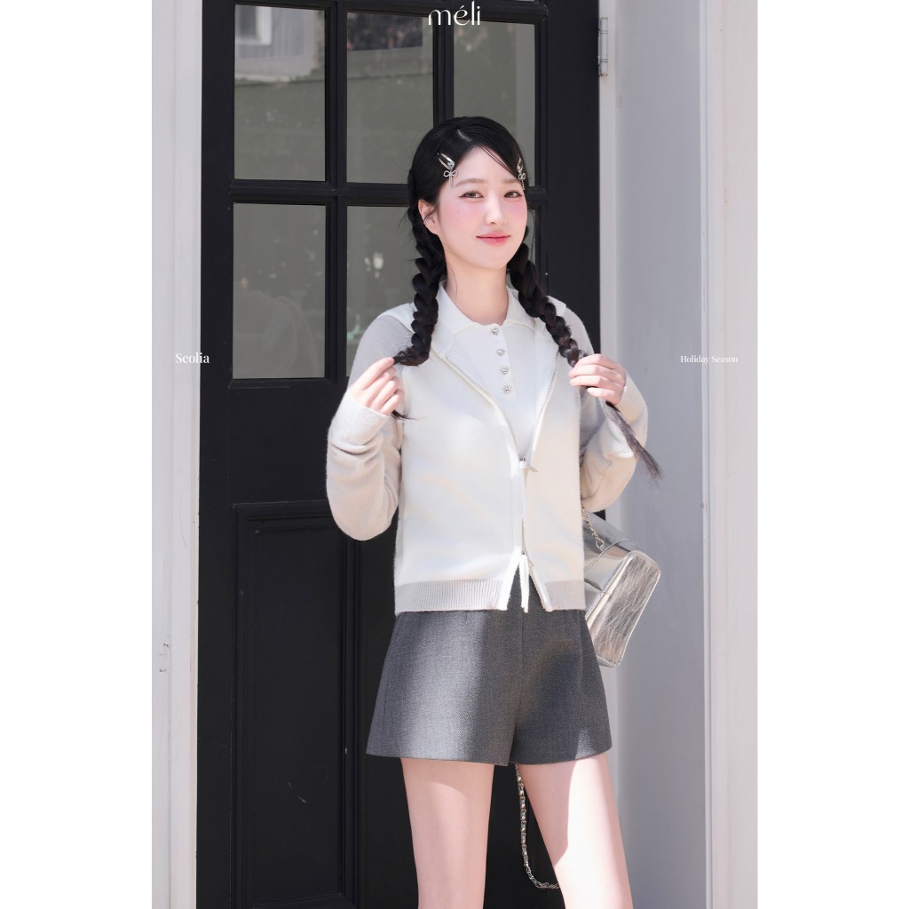 Rola Jacket + Levy Top + Haerin Shorts - Thiết kế Méli
