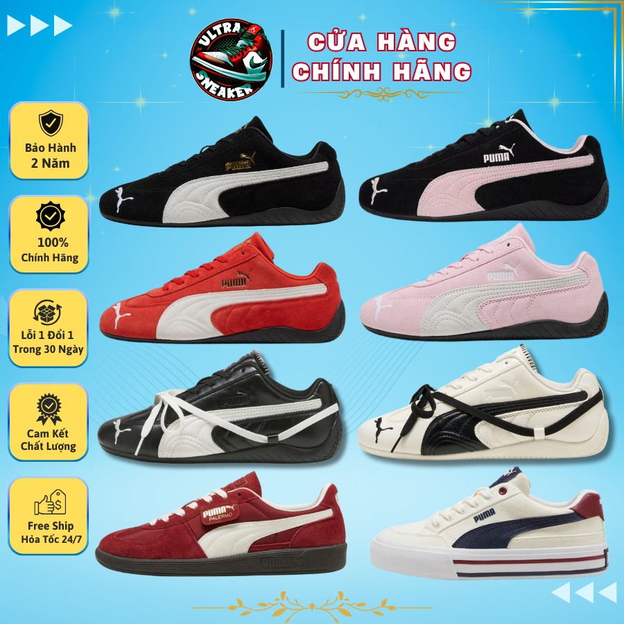 Giày Puma _Speedcat Sparco OG X Palermo OG Đủ Các Phối Màu Mới Nhất Dành Cho Nam Nữ