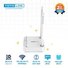 Phát sóng wifi Totolink N200RE - kèm kích sóng Wi-Fi chuẩn N 300Mbps