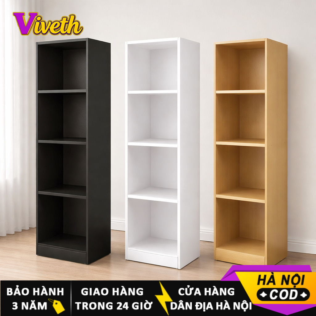 Kệ Gỗ Tủ Sách Đa Năng
