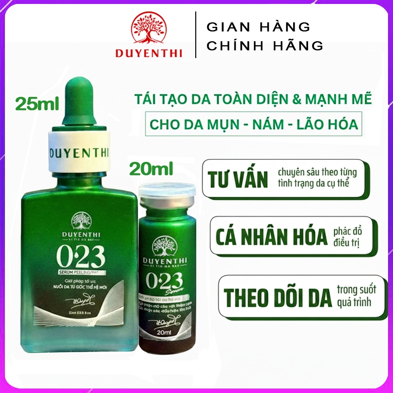 023 Duyên Thị Bách Y Sâm Plus Serum 20ML - Serum Tái Tạo Da Nám Mụn