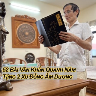 Văn Khấn Trọn Bộ 52 Bài Văn Khấn Quanh Năm - Tặng 2 Đồng Xu Âm Dương