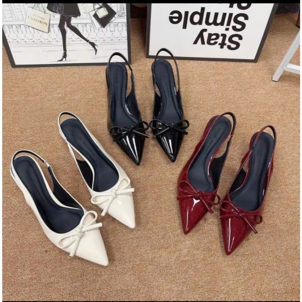 GIÀY CAO GÓT HỞ GÓT 7 PHÂN NƠ XINH SANG CHẢNH | BigBuy360 - bigbuy360.vn