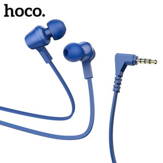 Tai nghe jack 3.5mm Hoco Earphone dây dẹt tăng bass âm thanh sống động dùng cho Laptop Samsung Xiaomi Oppo ... 
