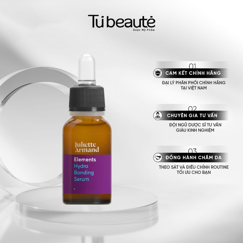 [HÀNG CÔNG TY] Tinh Chất Làm Dịu Và Dưỡng Ẩm Juliette Armand Elements Hydra Bonding Serum 20ml