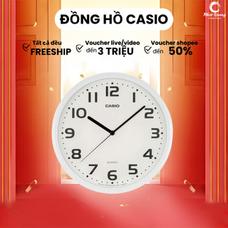  Đồng hồ Treo tường C Casio IQ241JF Nhật Bản kích thước 25cm 