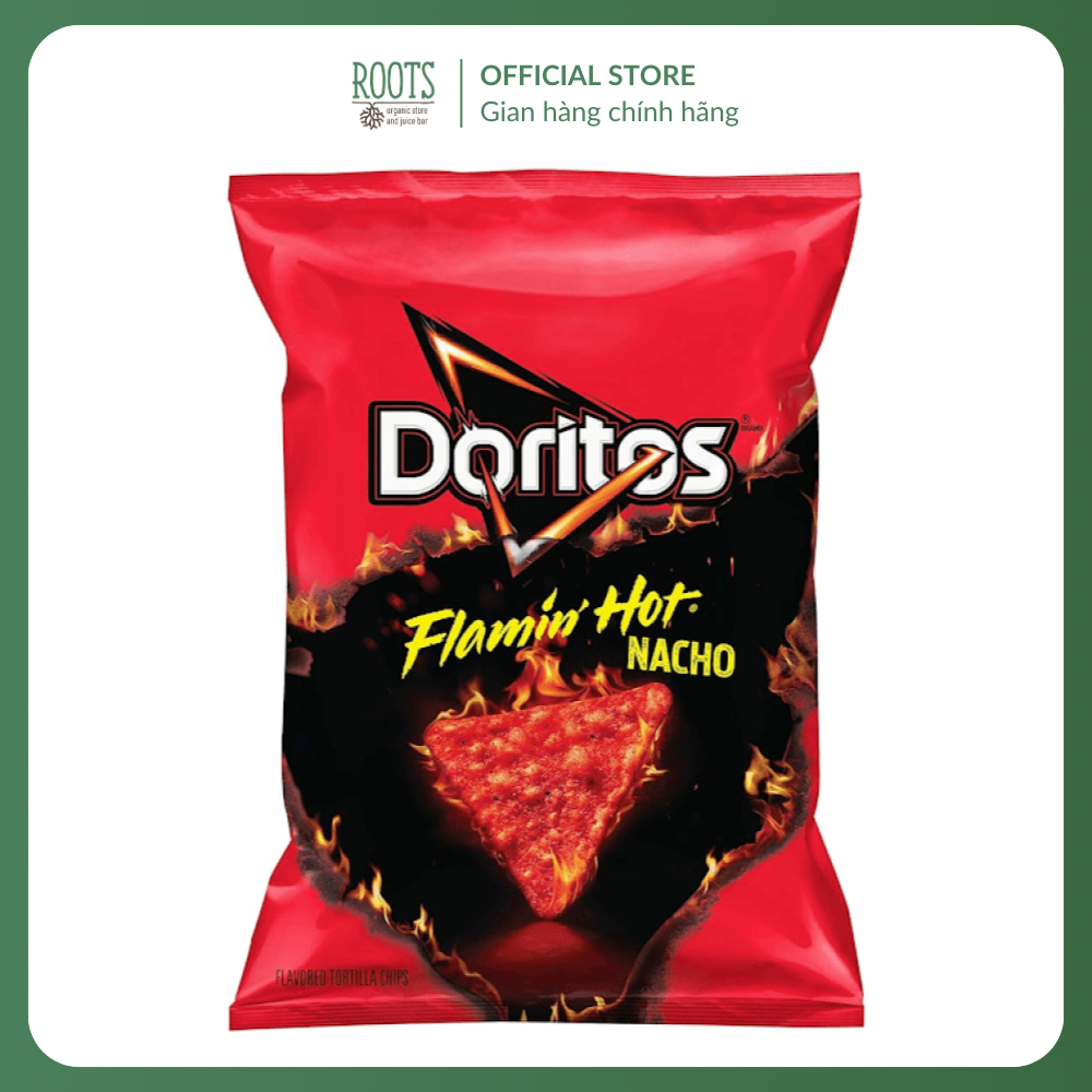 (Ship hỏa tốc) DORITOS - Bánh Ngô Giòn Vị Cay, Tortilla Chips, Flamin` Hot Nacho, 11 oz (311.8g)