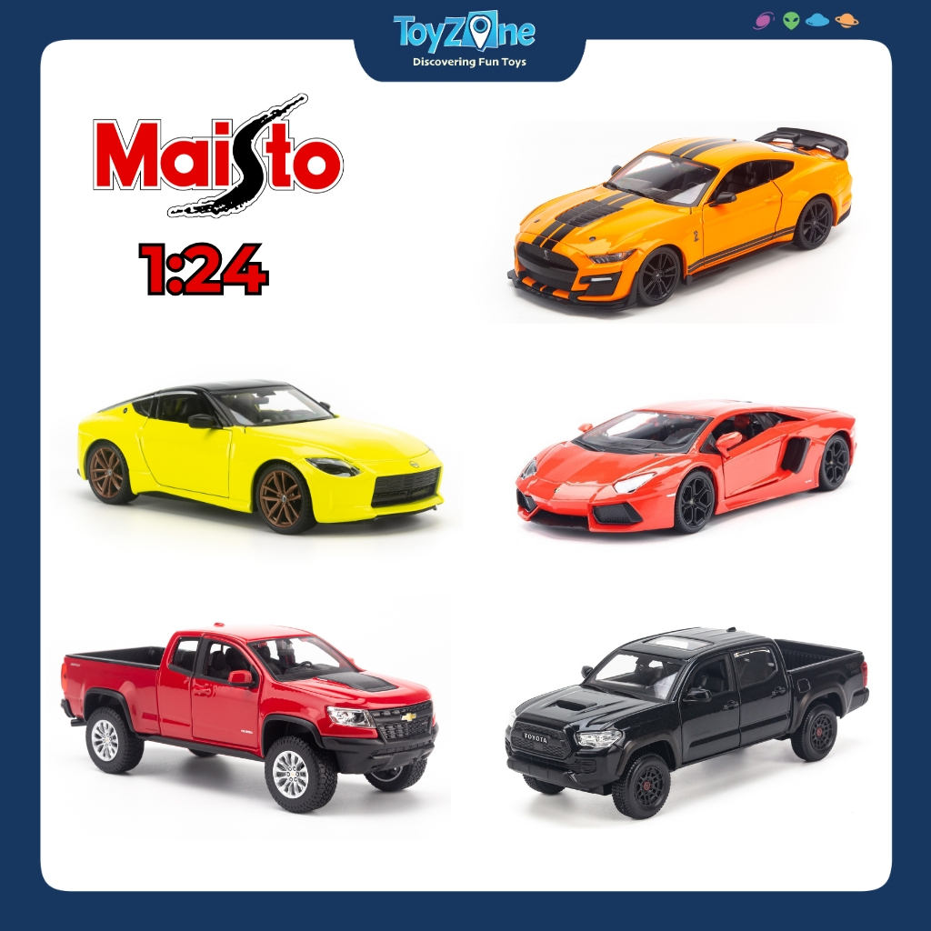 Mô hình xe MAISTO tỉ lệ 1:24 Ford, Nissan, BMW, Lambor, Chevrolet chính hãng MAISTO
