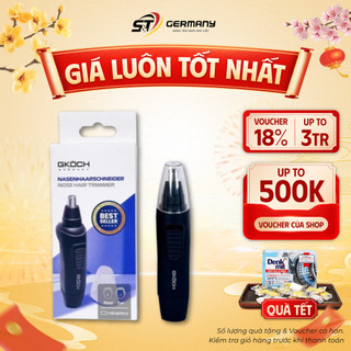  Máy tỉa lông mũi GKÖCH 213 màu đen nội địa Đức máy cắt tỉa lông tai GermanySnT 440093 