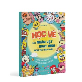 Sách - Bé Học Vẽ Nhiều Chủ Đề Bé Học Vẽ (Siêu Nhanh, Siêu Dễ) - Học Vẽ Các Nhân Vật Hoạt Hình
