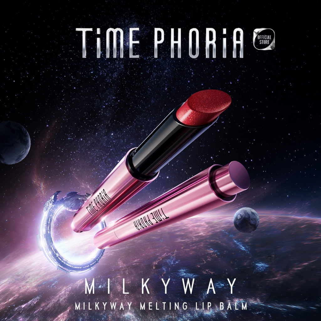 Son dưỡng có màu Time Phoria Lip Balm dạng thỏi mềm mịn nhẹ môi lên màu tự nhiên