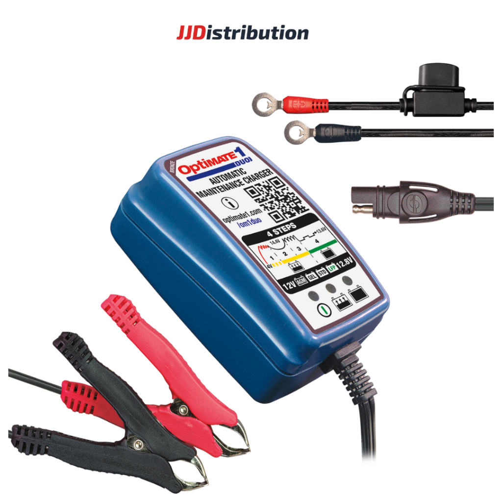 Sạc bình ắc quy xe máy 12V OptiMate 1 DUO 0.6A tự ngắt khi đầy, chống ngược cực