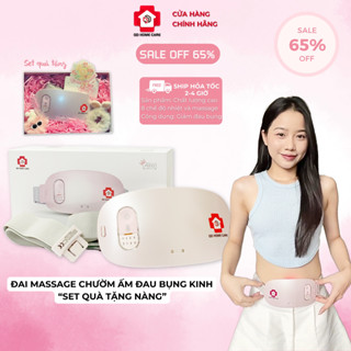 Máy chườm bụng QD Home Care máy massage bụng kinh nguyệt làm ấm massage bụng giảm đau giảm mỡ bụng - Quà tặng bạn gái 