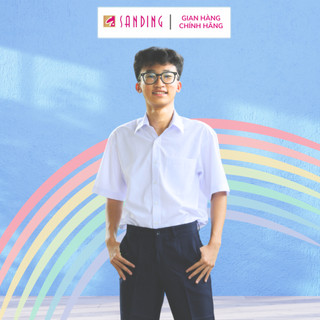 ÁO SƠ MI HỌC SINH NAM CẤP 3