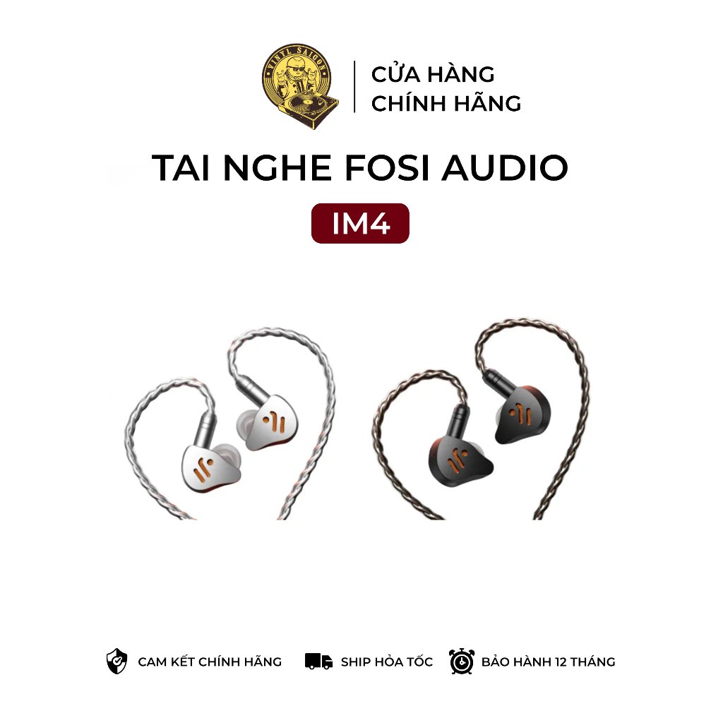 Tai nghe Fosi Audio IM4 inear headphone - Bảo hành 12 tháng