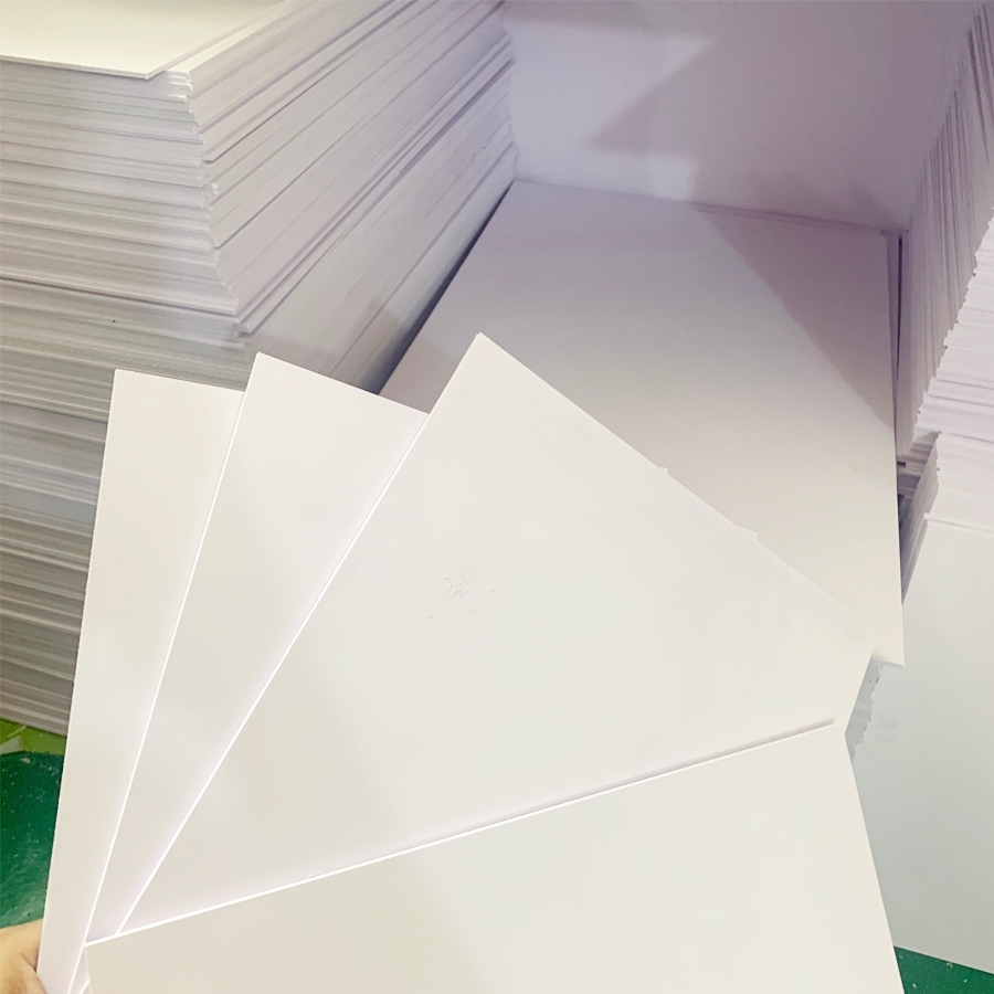 Bìa mô hình Fomex, Tấm Fomex trắng 30x40cm, 40x60cm - Fomex dày 3mm, 5mm, 8mm - Mua 6 tấm tặng 1 dao