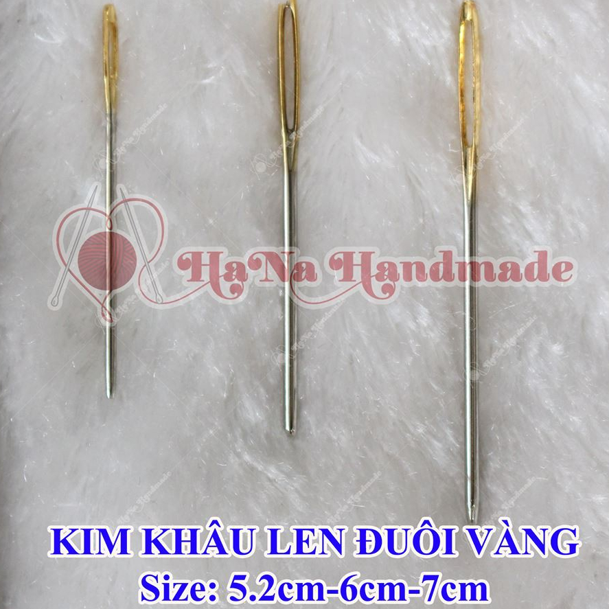 Kim khâu len đuôi vàng