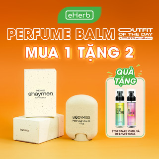  BODYMISS Sáp Thơm Nước Hoa Khô Mini Dạng Sáp Không Cồn Mùi Quyến Rũ Thích Hợp Cho Nam Nữ 