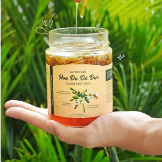  Hoa Đu Đủ Đực Ngâm Mật Ong Hoa Nhãn OCOP 4 Sao Lạc Yên Foods hoa đu đủ đực sấy tươi thiên nhiên 