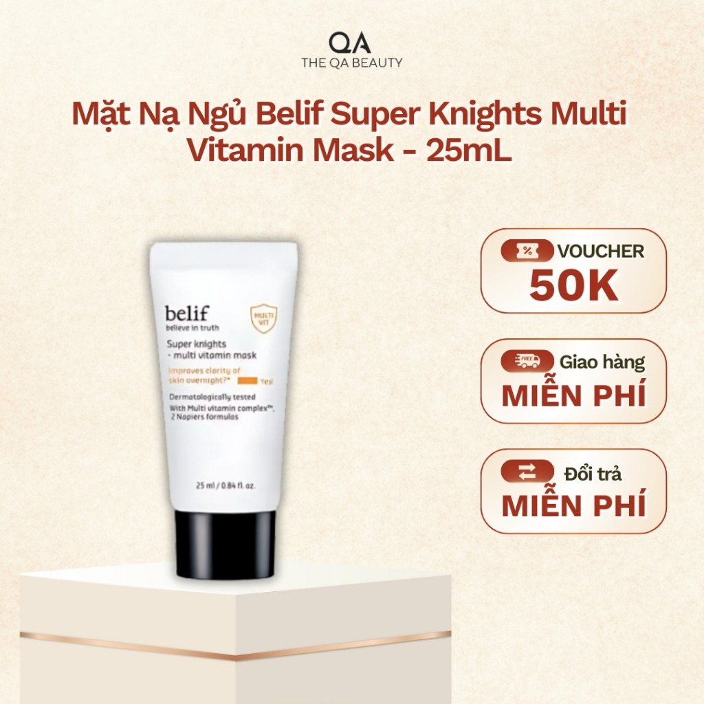 Mặt Nạ Ngủ Belif Super Knights Multi Vitamin Mask - 25mL