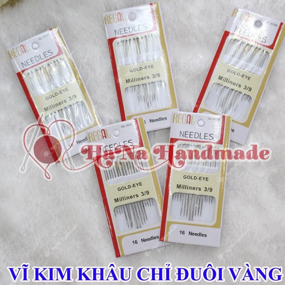 Vĩ Kim Khâu Tay Đuôi Vàng (16k/vĩ)