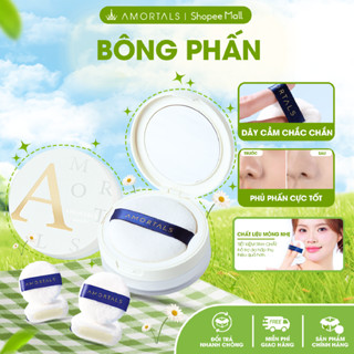  Set Mút Trang Điểm AMORTALS Đánh Phấn Phủ Cao cấp Chuyên Dụng Không Ăn Phấn Và Thân Thiện Với Da 