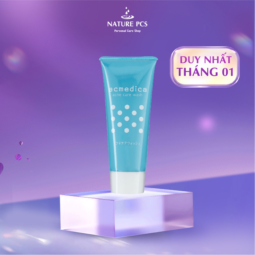 Sữa rửa mặt cho da dầu & mụn Naris Acmedica Acne Care Wash 100gr