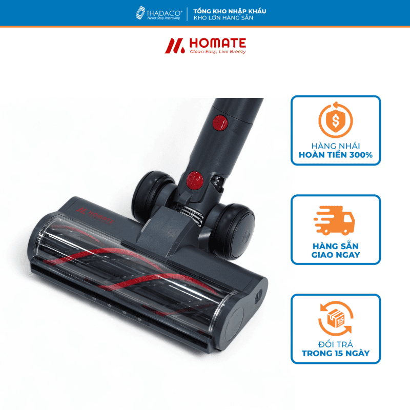 Đầu Hút Chổi Cuốn Chuyên Dụng Dùng Cho Máy Hút Bụi Homate M550D