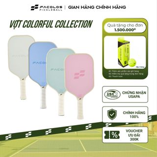  Vợt pickleball Facolos Colorful  Sport Series 16MM  mang lại sự ổn định và bên bỉ với điểm chạm lớn 