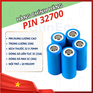 [Suneco] PlN 32700 (3.2v) hàng cao cấp mới 100% có thể ghép nối chuyên dụng cho NLMT Đóng bình xe máy