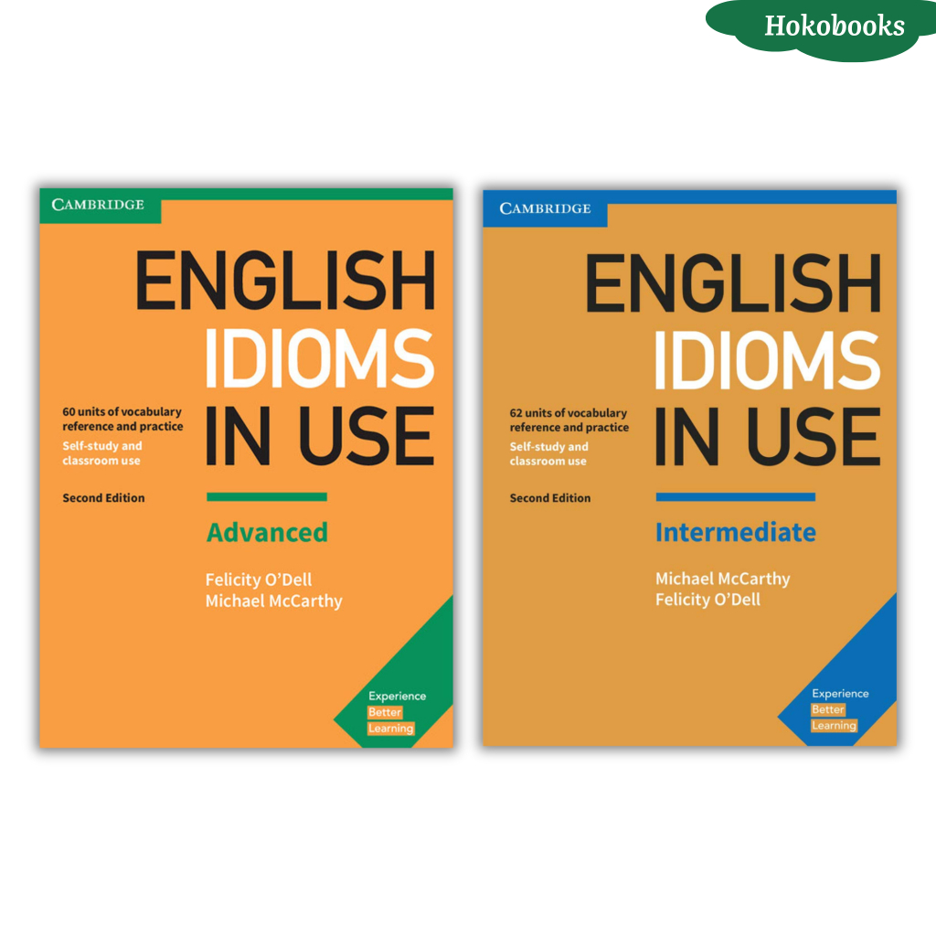 Sách - English Idioms in Use (Second Edition) - Intermediate, Advanced - Bản in màu lazer đẹp