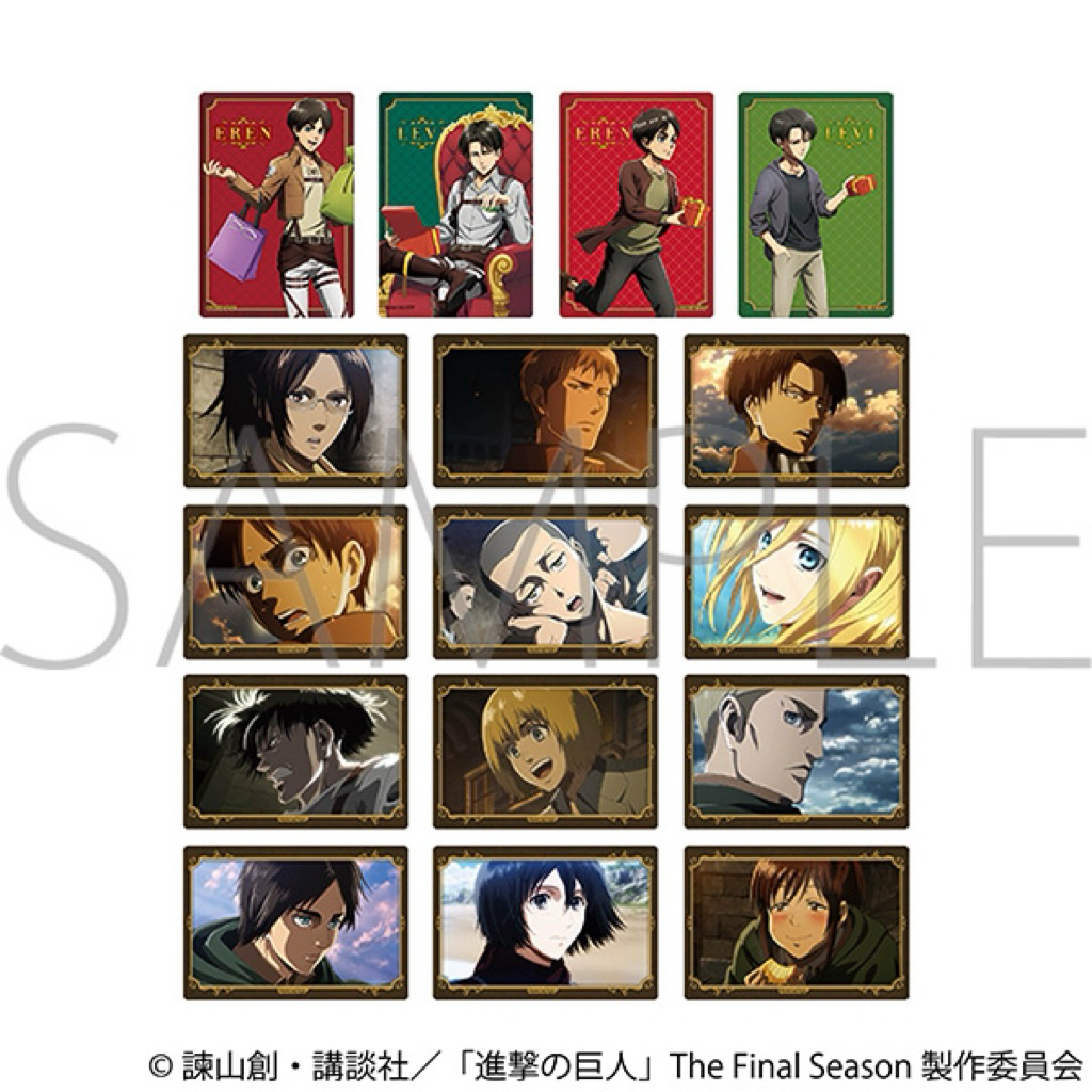 [Solz.Store][Order] Lẻ Card Aurora Attack On Titan/AOT