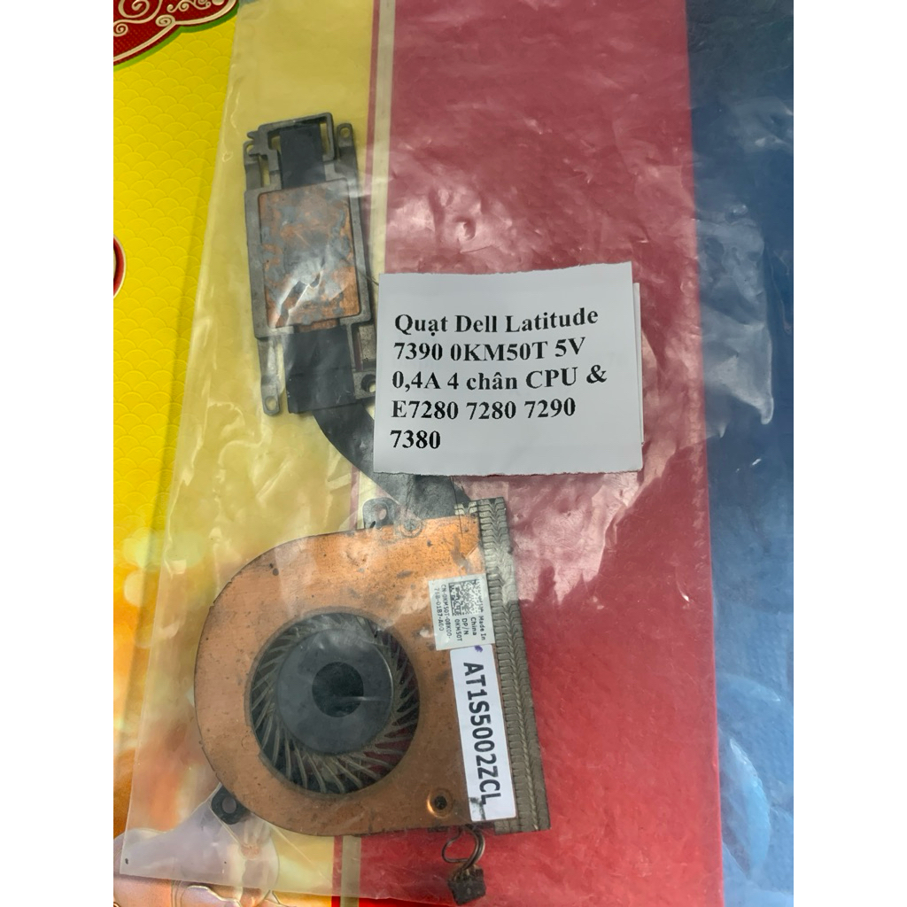 Quạt tản nhiệt cho dell latitude E7380-7390 E7290-7290.