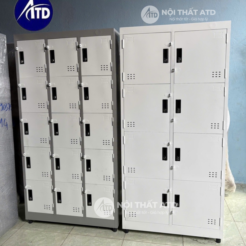 Tủ Locker Sắt Nhiều Ngăn Có Khóa – Tủ Sắt Locker Văn Phòng, Trường Học, Nhà Máy