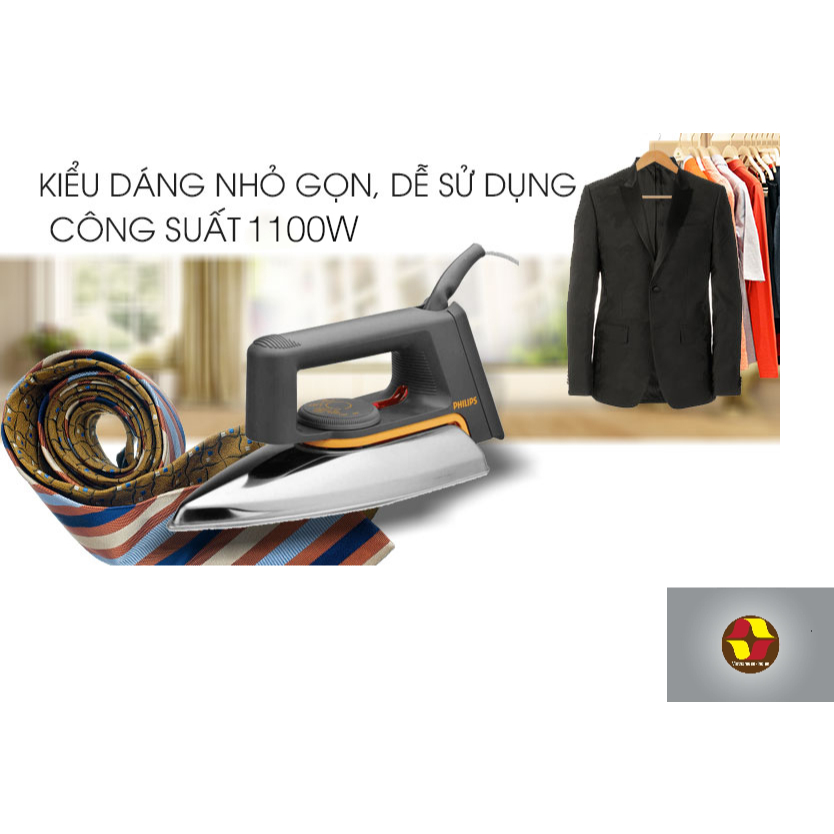 Bàn ủi khô Philips HD1172/01