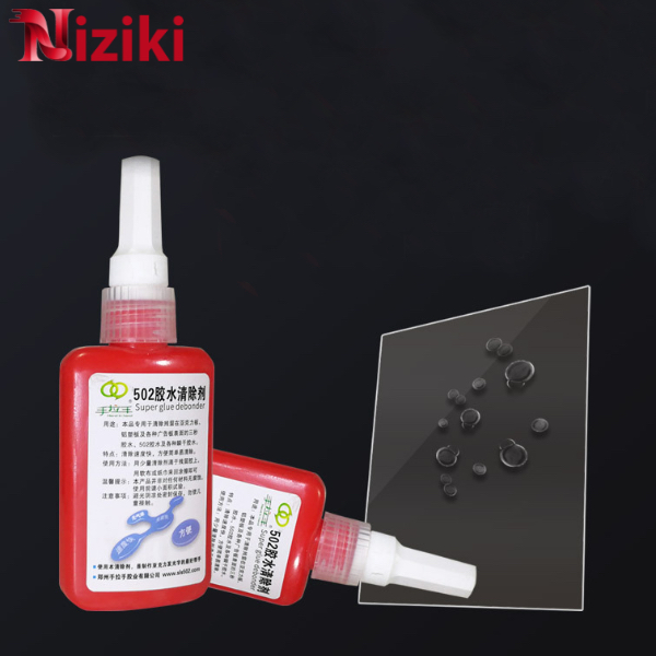 Tẩy keo 502 không làm bay màu vật liệu - Niziki - chai 100ml