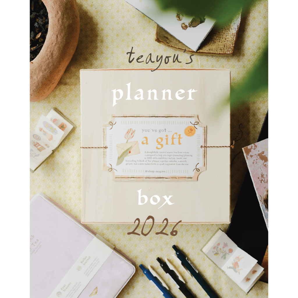 [Set đầy đủ] Planner Box 2026 by teayou | Hộp gỗ + thư tay | Phiên bản giới hạn